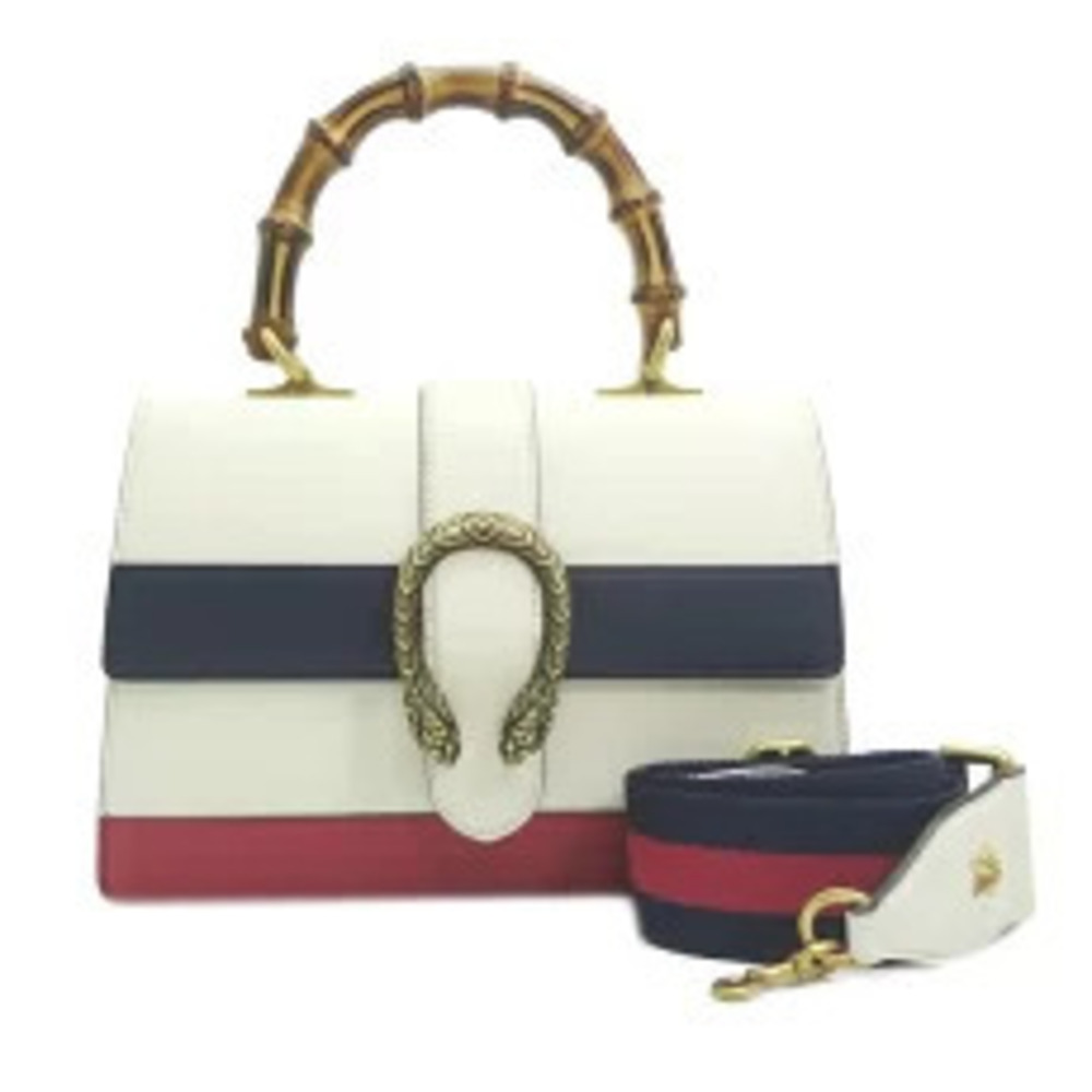Gucci Dionysus Bamboo Top Handbag Leather Multi - Picture 1 of 10